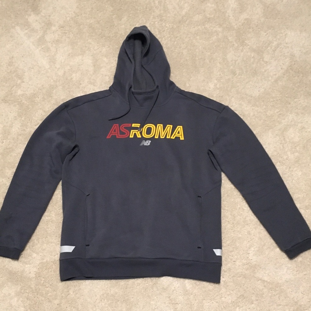 New Balance AS Roma Hoodie Gray